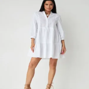 Платье двухъярусное с прошивкой от Wear Me - 