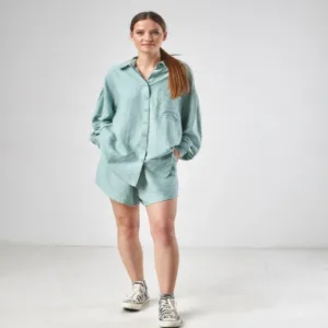 Шорты женские на резинке белые от WearMe - Хаки